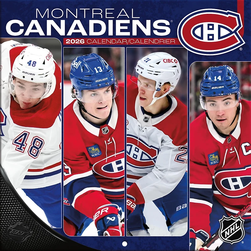 NHL Montreal Canadiens 2026 Mini Calendar