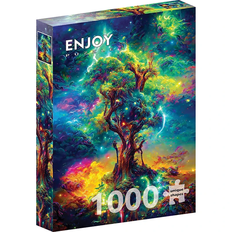 Cosmic Tree of Life 1000 Piece Puzzle - Online Only