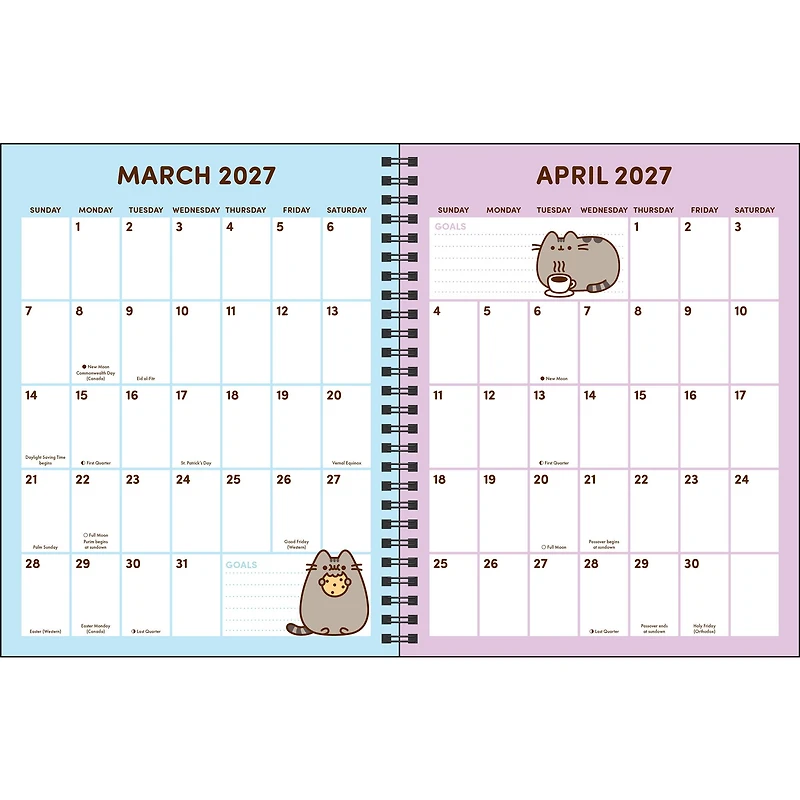 Pusheen 2027 Engagement Calendar