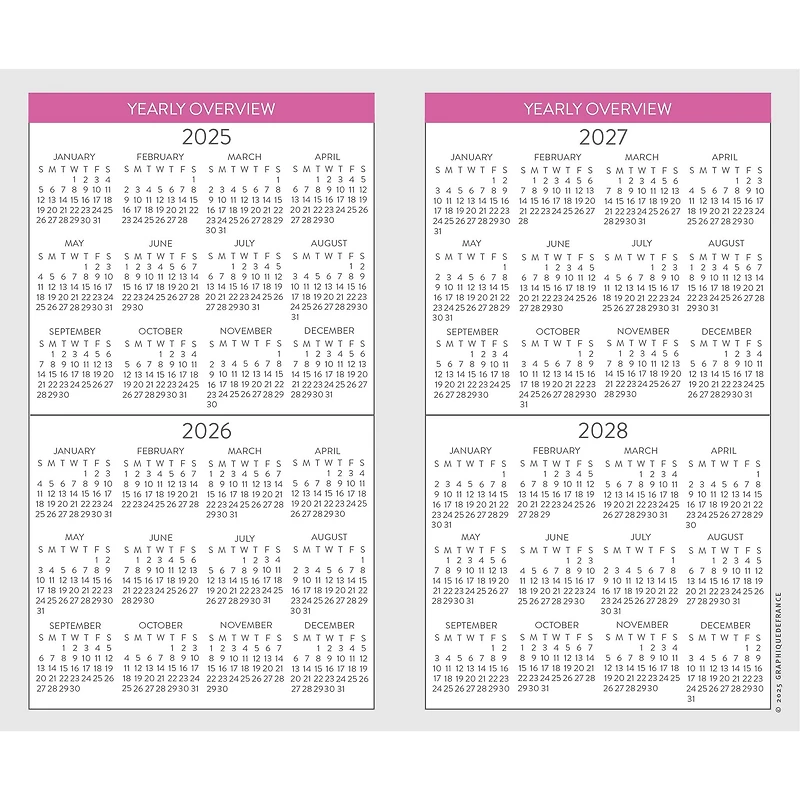 Joyful Landscapes 2026 2 Yr Pocket Planner Calendar