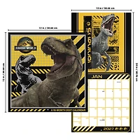 Jurassic World 2027 Wall Calendar