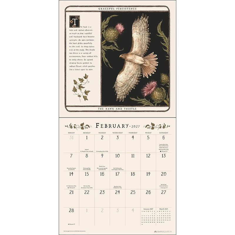 Woodland Wardens 2027 Wall Calendar - Online Only