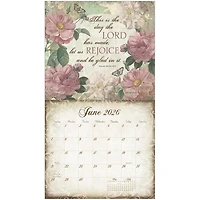 Walk By Faith 2026 Deluxe Special Edition Wall Calendar with Cards