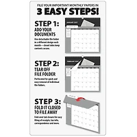 Office File-It 2027 Wall Calendar