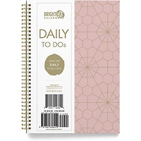 Rose Gold To Do List Undated Engagement Calendar - Online Only