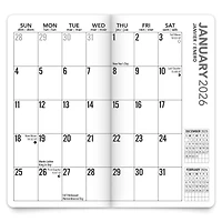 Big And Bright Large Print 2026 2 Yr Pocket Planner Calendar - Online Only
