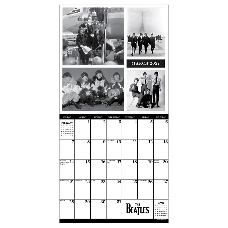Beatles 2027 Mini Calendar