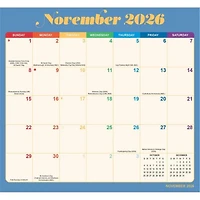 Rainbow Jumbo Magic Grip 2025-2026 Wall Calendar