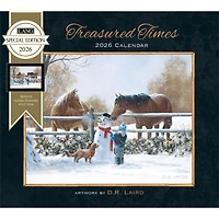Treasured Times 2026 Deluxe Special Edition Wall Calendar with Print