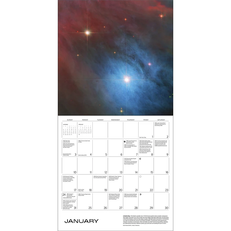 Space Views 2027 Special Edition Wall Calendar