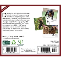 Just Dachshunds 2026 Box Calendar