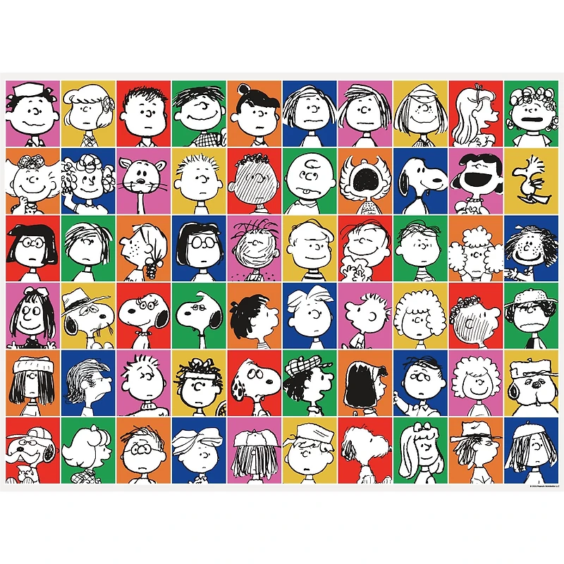 Peanuts 75th Portraits 500 Piece Puzzle