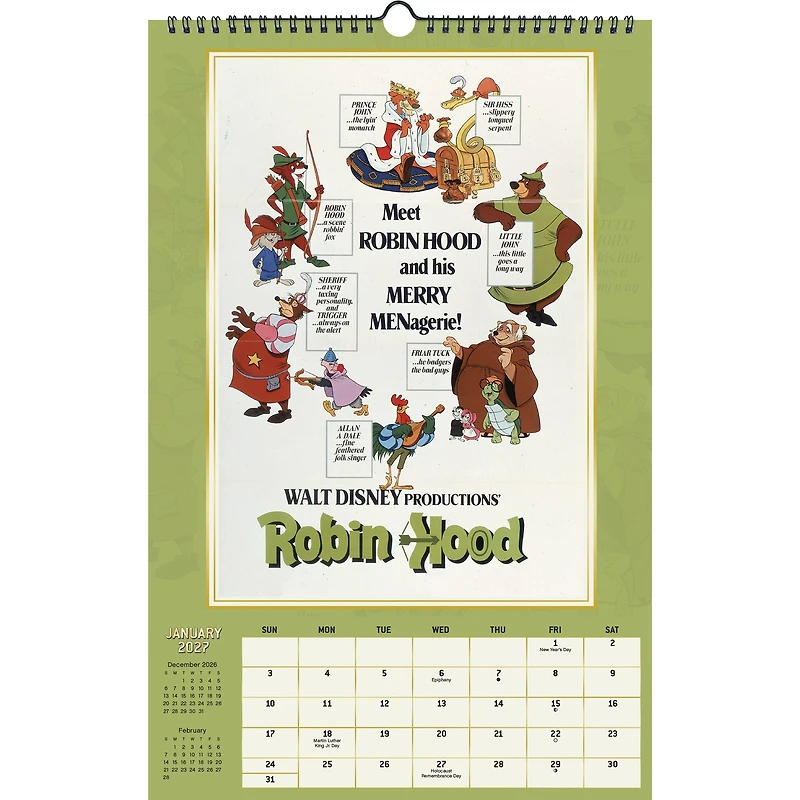 Harry Potter 2027 Poster Calendar