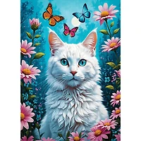 White Cat 1000 Piece Puzzle - Online Only
