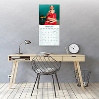Retro Pin Ups 2027 Wall Calendar