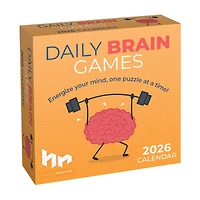 Daily Brain Games 2026 Box Calendar - Online Only
