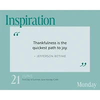 Year of Gratitude 2027 Box Calendar