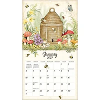 Bees In Bloom 2027 Wall Calendar