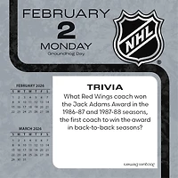 NHL All Team 2026 Box Calendar