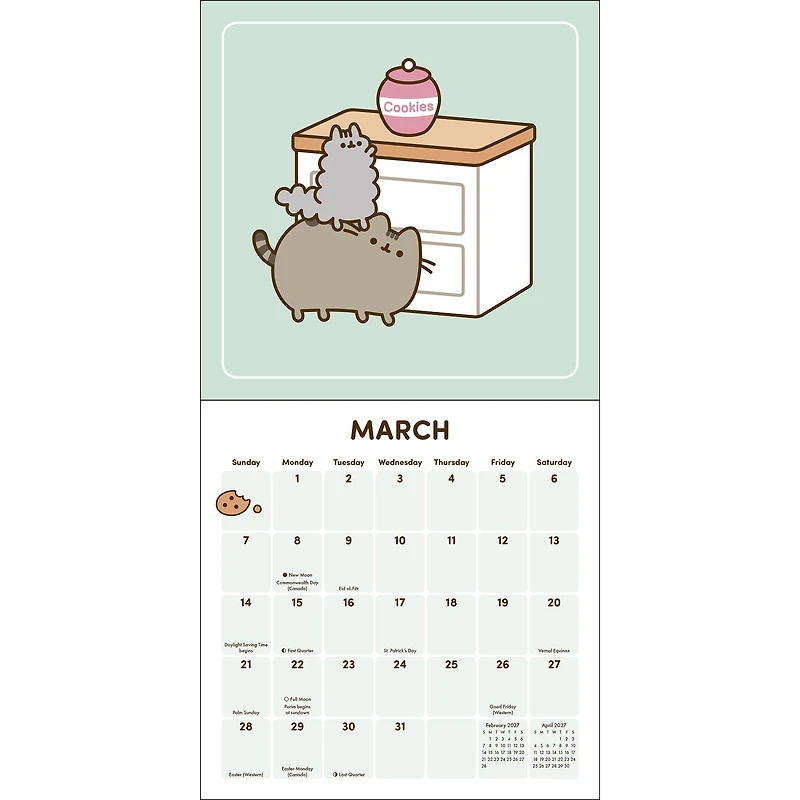 Pusheen 2027 Mini Calendar