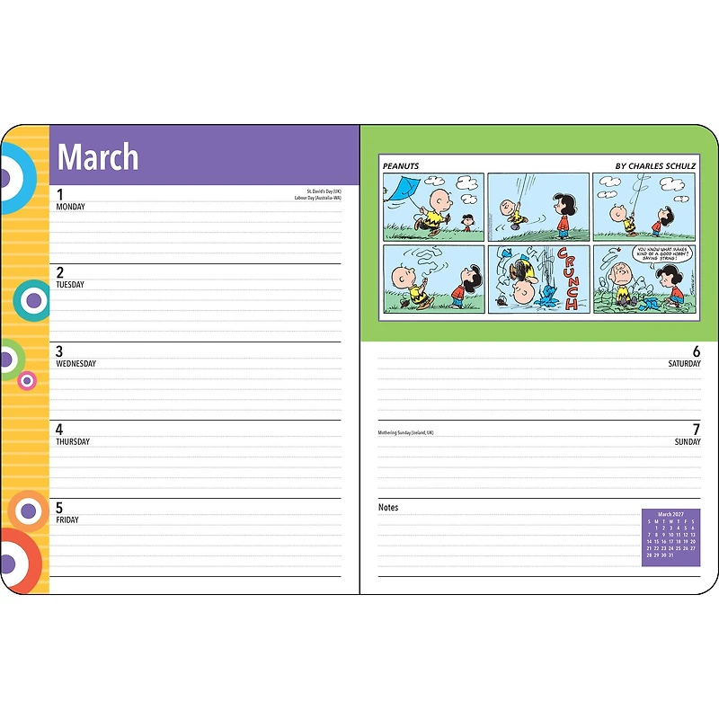 Peanuts® 2027 Engagement Calendar