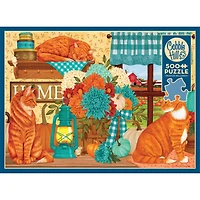 Pumpkin Patch Cats 500 Piece Puzzle Cobble Hill
