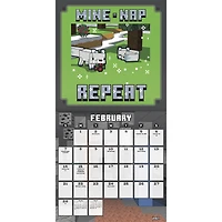 Minecraft 2027 Wall Calendar