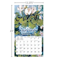 Gallery Florals 2026 Deluxe Wall Calendar - Online Only