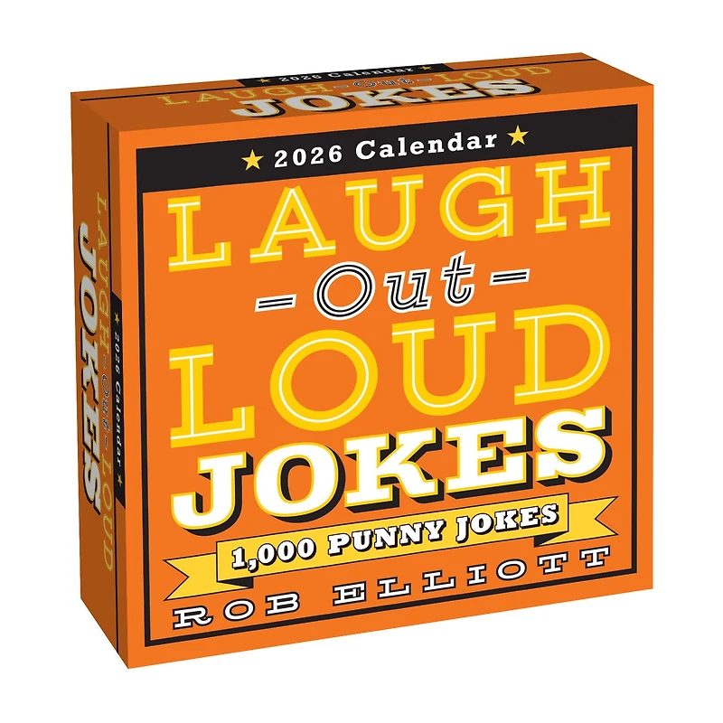 Laugh-Out-Loud Jokes 2026 Box Calendar - Online Only