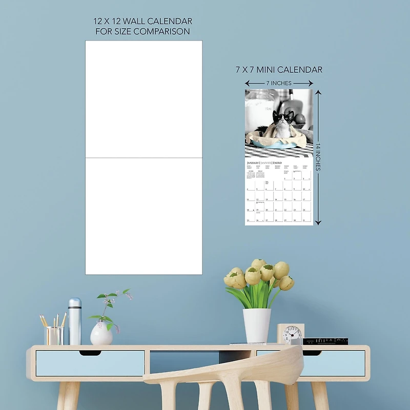 Classic Cats 2026 Mini Calendar