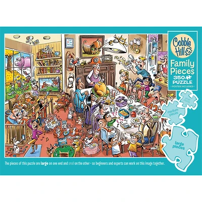 Thanksgiving Togetherness 350 Piece Puzzle Cobble Hill