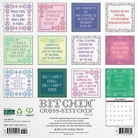 Bitchin Cross Stitchin 2026 Wall Calendar