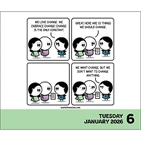 Work Chronicles 2026 Box Calendar