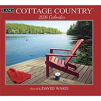 Cottage Country 2026 Deluxe Wall Calendar