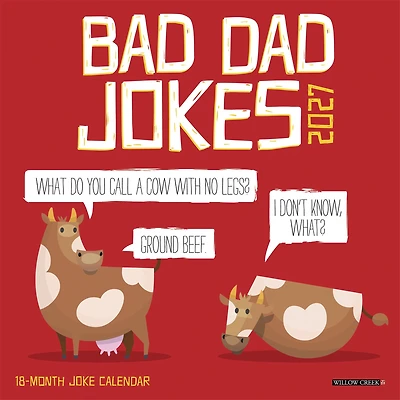 Bad Dad Jokes 2027 Mini Calendar