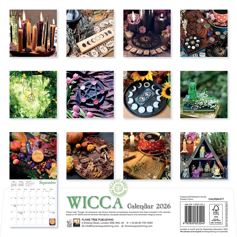 Wicca 2026 Wall Calendar - Online Only