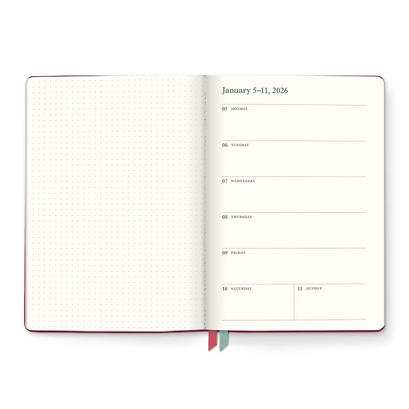 Age of Romance Clara Clothbound 2025-2026 Engagement Calendar
