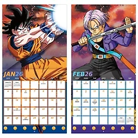 Dragon Ball Z 2026 Wall Calendar