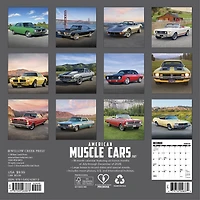 American Muscle Cars 2027 Mini Calendar