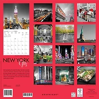 New York Glitz 2027 Wall Calendar