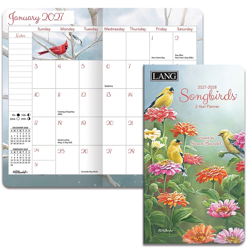 Songbirds 2027 2-Year Planner