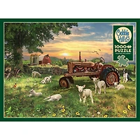 Field at Sunrise 1000 Piece Puzzle Cobble Hill