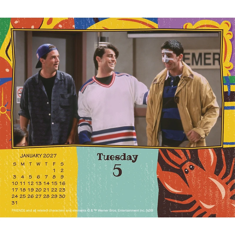 Friends 2027 Box Calendar