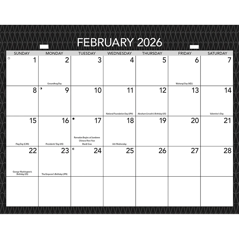 Office Triview 2026 Wall Calendar