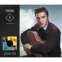 Elvis Presley 2026 Box Calendar