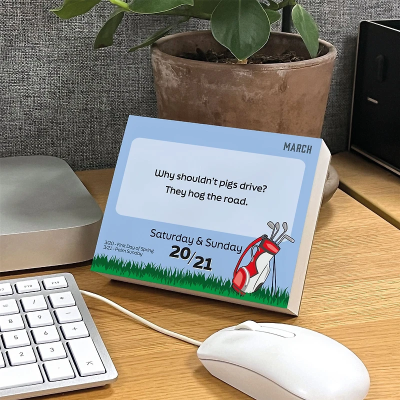 King of the Dad Jokes 2027 Box Calendar