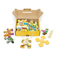 Animal Count 35 Piece Floor Puzzle - Online Only
