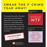 A Fucking Calendar 2026 Box Calendar