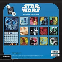 Star Wars Exclusive with Print 2026 Wall Calendar