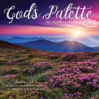 Gods Palette 2026 Wall Calendar - Online Only
